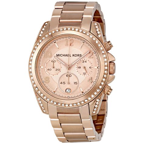 michael kors damenuhr silber rose|michael kors ladies watches.